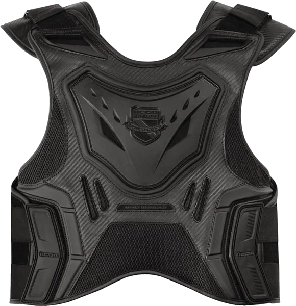 Icon Stryker Stealth Women's Field Armor Vest, Stealth Black