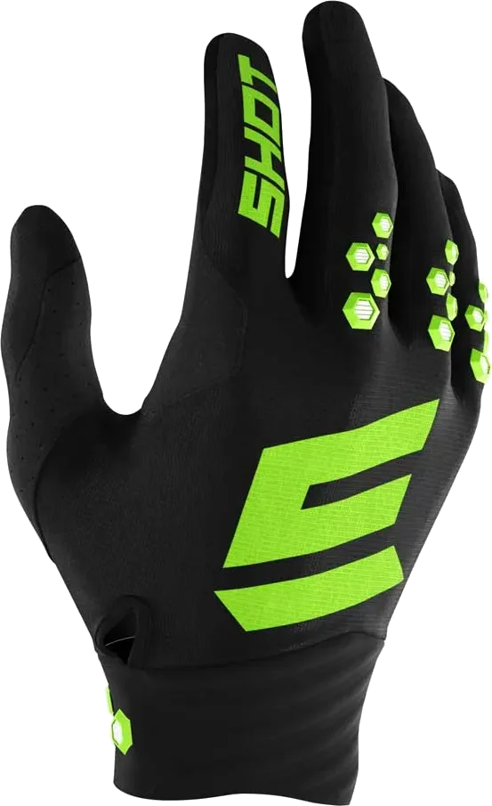 Shot Contact Off-road Gloves, black