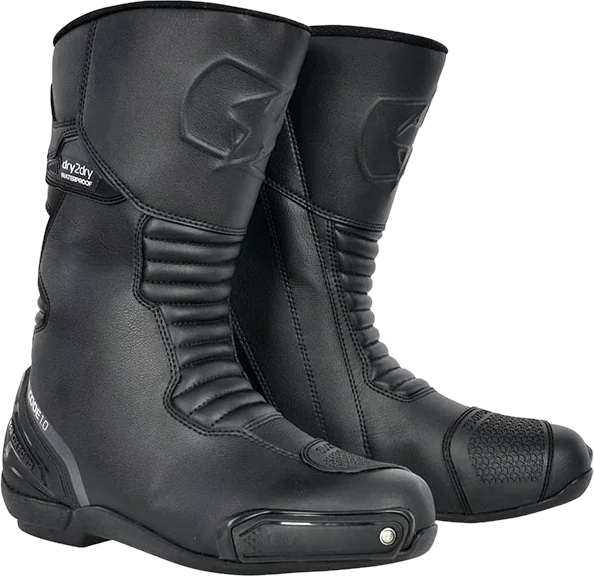 Oxford Clothing Oxford Code 1.0 Dry2Dry Boots - Stealth Black, Stealth Black