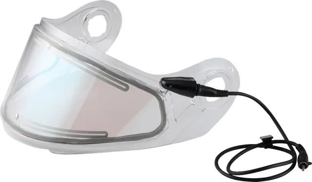 LS2 Strobe/FF386 Electric Snow Outer Face Shield Helmet Accessories, clear