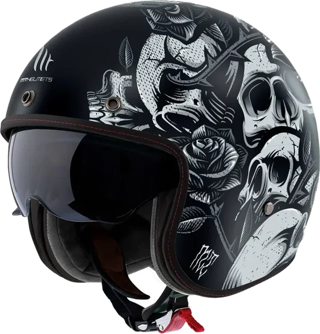 MT Le Mans 2 SV S Helmet Breakout Matt Grey, Breakout Matt Grey
