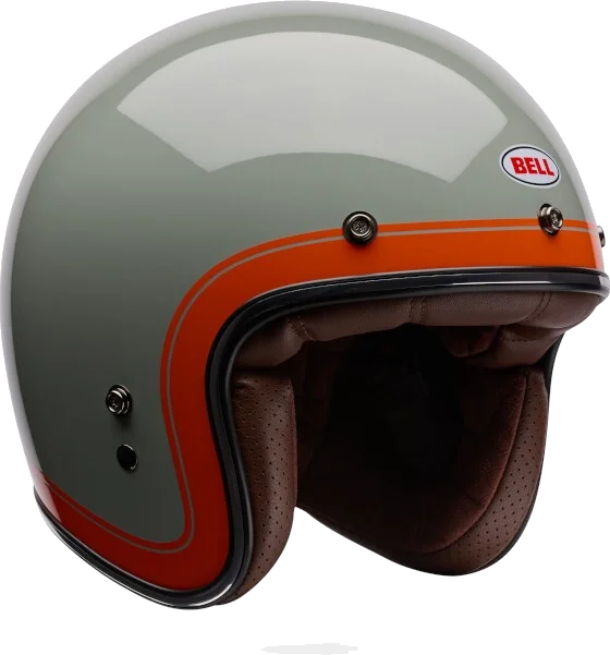 Bell Custom 500 Crate Jet Helmet, Crate Ice Blue