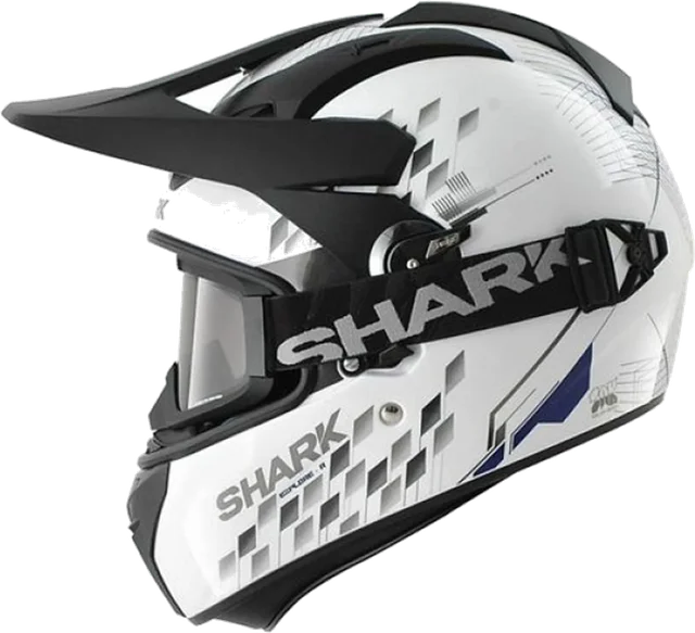 Shark Explore-R Helmet Arachneus White Matt