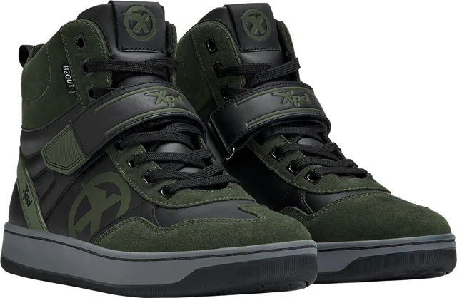 Xpd Boots XPD Moto Pro H2Out Trainers - Green / Black, Green / Black