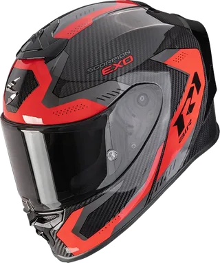 SCORPION Exo-R1 Evo Carbon Air Propel Black / Red
