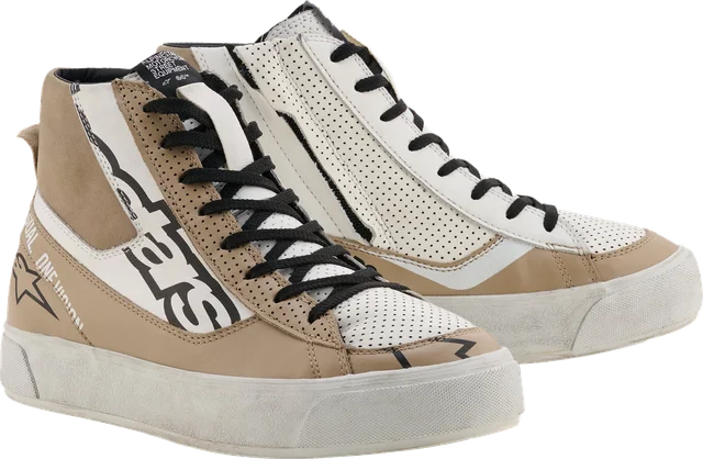 Alpinestars Stella Stated Flair Riding Shoes - Warm Grey / White, Warm Grey / White