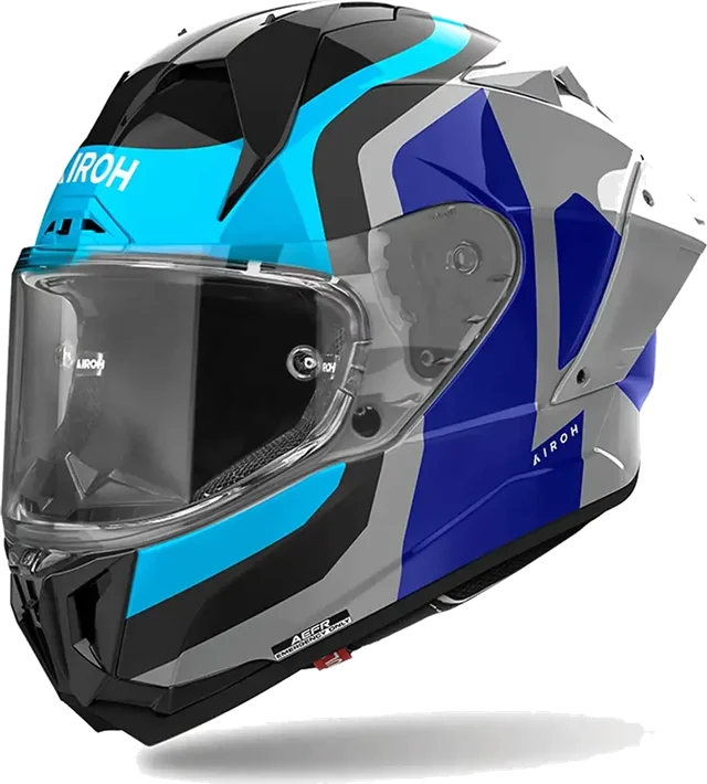 Airoh GP 800 Helmet Competion Black/Blue Gloss