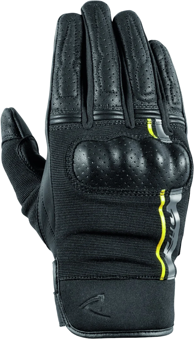 Difi Reptile Gloves, black/grey/yellow
