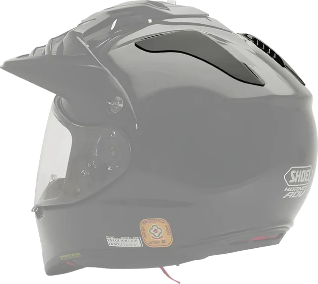 Shoei Hornet ADV 06 Helmet Top Air Outlet Chalk Grey