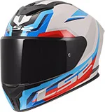 Ls2 Ff820 Rapid 3 Hyper Helmet White Blue Red