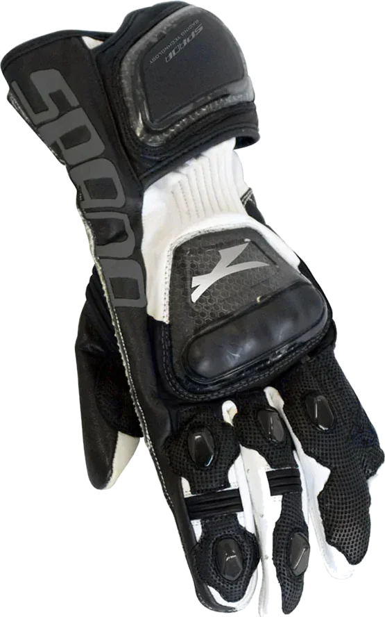 Spada Leather Gloves Elite White