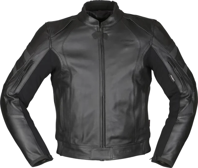 Modeka Tourrider II Motorcycle Leather Jacket, black