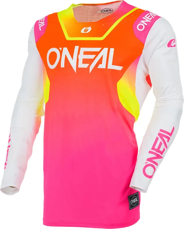 O'Neal Oneal Prodigy Five-Six V.27 Motocross Jersey, white/pink