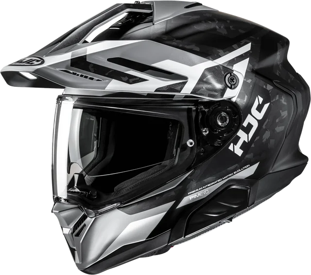 HJC RPHA 60 Dakar MC5SF Black Includes Light Smoke Visor, black