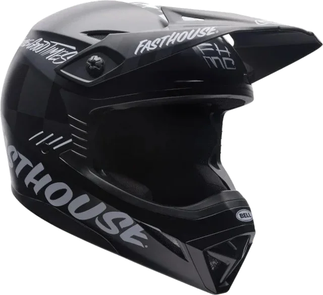 Bell MX-10 MIPS FH Goodtimes Motocross Helmet, Matt Black