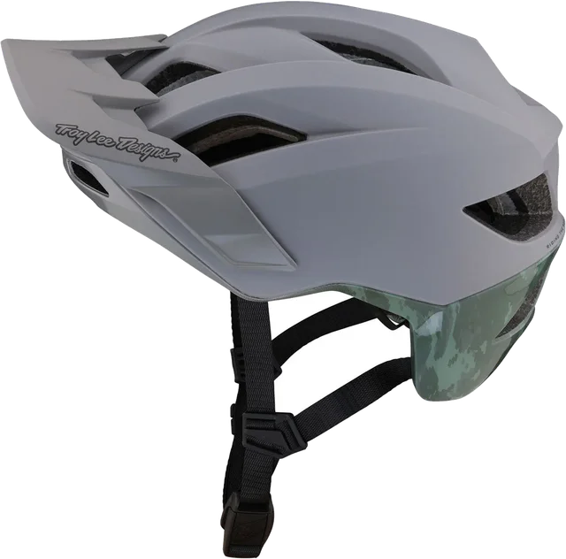 Troy Lee Designs Flowline SE Helmet, radian camo gray army green