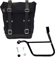 Unit Garage 1013sx Leather Bag+sx Frame Black