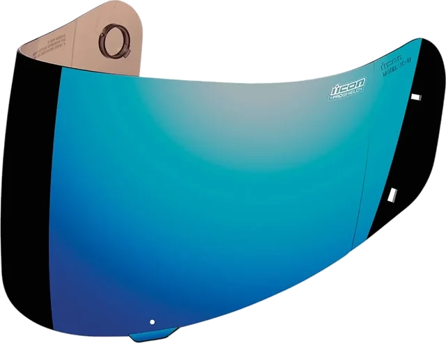 Icon Proshield IC-01 Fog-Free Face Shield Helmet Accessories, blue