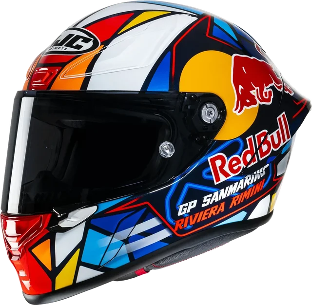 HJC RPHA 1N Misano Red Bull Helmet ~ XXL Only, Blue/Red/WT/OR
