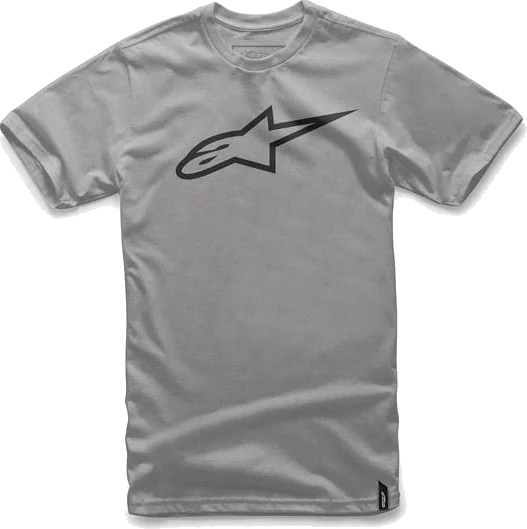 Alpinestars Ageless Classic T-Shirt - Grey Heather/Black, Grey