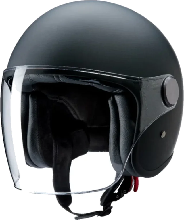 Redbike RB-860 Jet Helmet, black