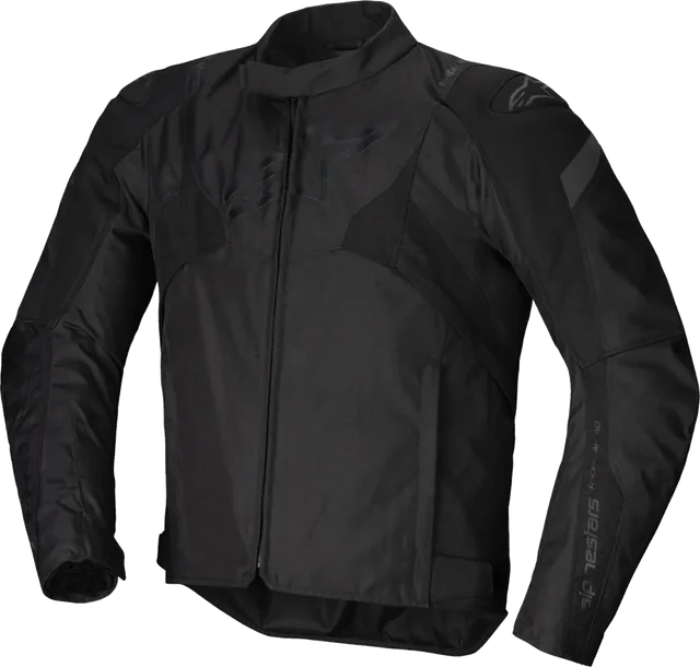 Alpinestars T Jaws V4 Waterproof Textile Jacket Black / Black