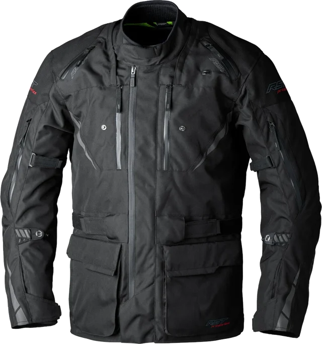 RST Pro Series Paragon 7 Motorcycle Textile Jacket, black/black