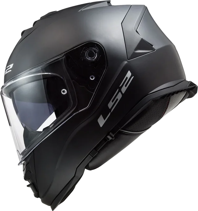 LS2 Helmets LS2 Assault Solid Helmet CLOSEOUT, matte black