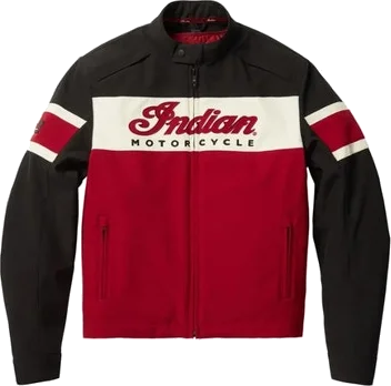Indian Motorcycle Men's Madison Jacket, Black/Red