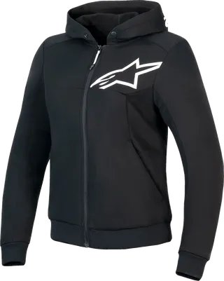 Alpinestars Stella Chrome V2 Sport Hoodie Black/White