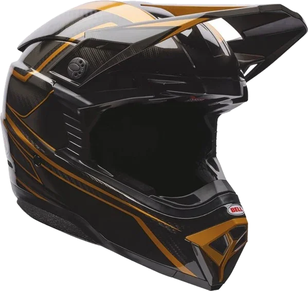 Bell Helmets Moto-10 GP Spherical Pace Special Edition Helmet, Black/Gold