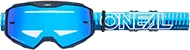 O'Neal O Neal B-10 Striped V.26 Goggle Blue Mirrored