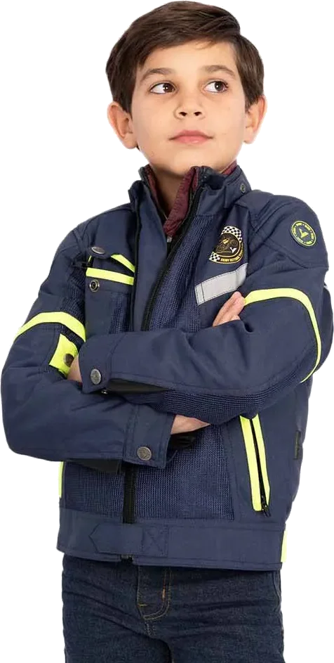 By city Rider Jacket, Blue