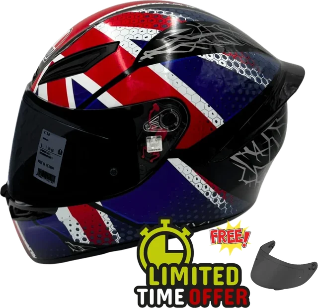 AGV K1-S Union Jack - Free Dark Visor