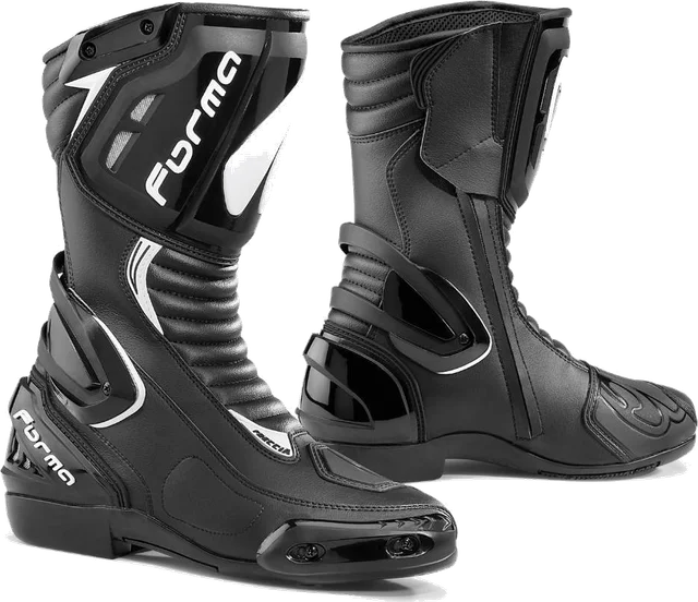 Forma Freccia Motorcycle Boots, Black / White
