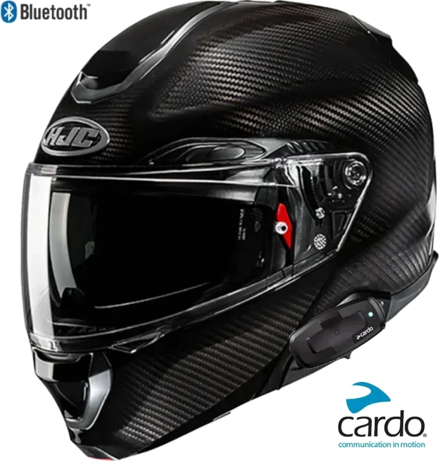 HJC RPHA 91 Bluetooth Helmet Carbon Cardo Pack Talk S