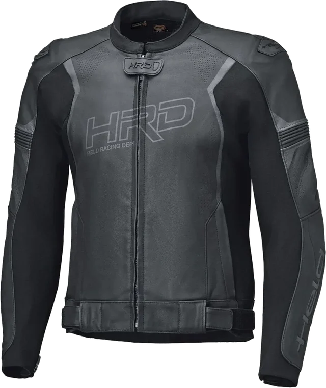 Held Street Rocket 4 Black Anthracite Leather Jacket, Black Anthracite