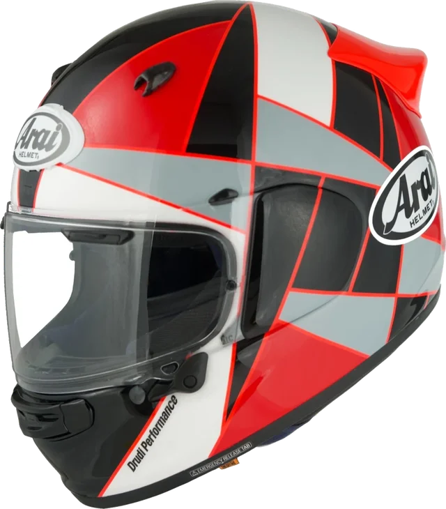 Arai Quantic Peak Helmet, Red