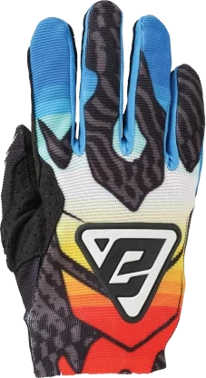 Answer Racing Answer Aerlite Drip Gloves, Black/White/Blue