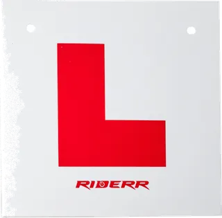 Riderr L-Plate - Rigid