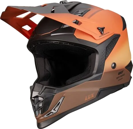 BILT Lux Blur Helmet, Tan/Black/Orange