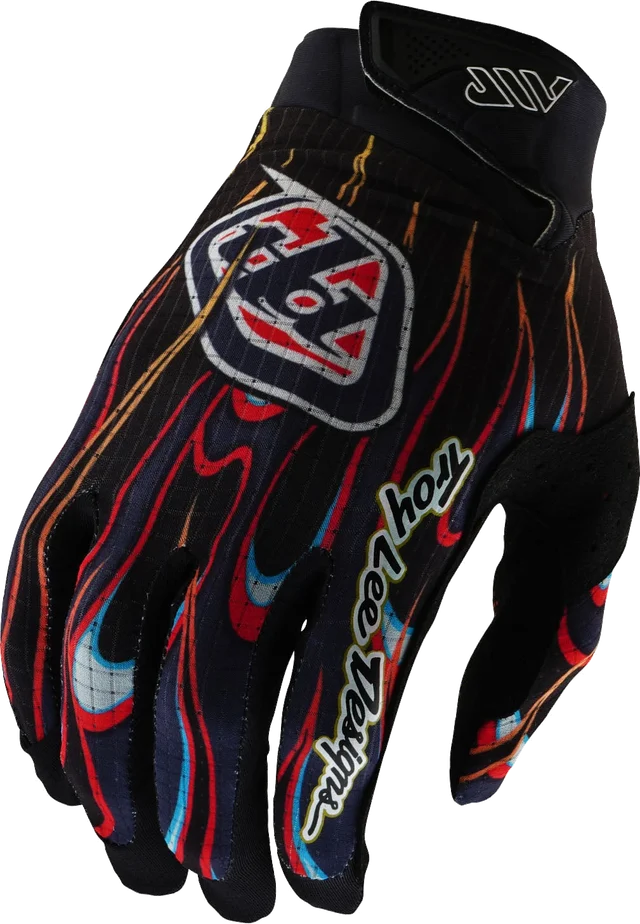 Troy Lee Designs Air Glove Torched Black / Red, BLACK / RED