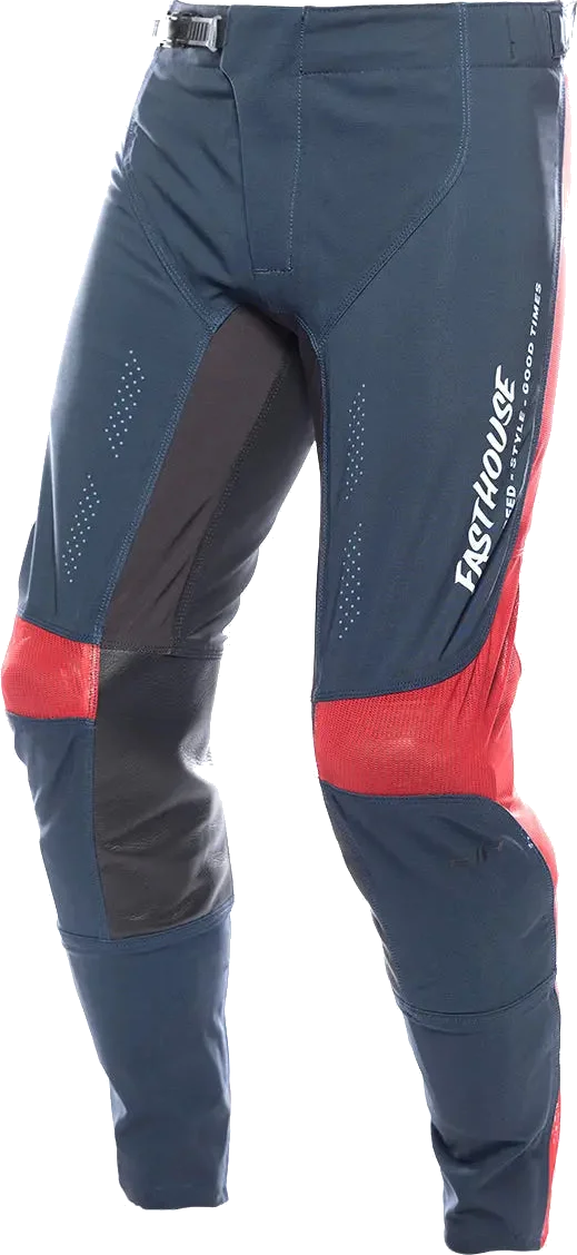 Fasthouse Helix Circuit Pant - Navy/White/Red, navy white red