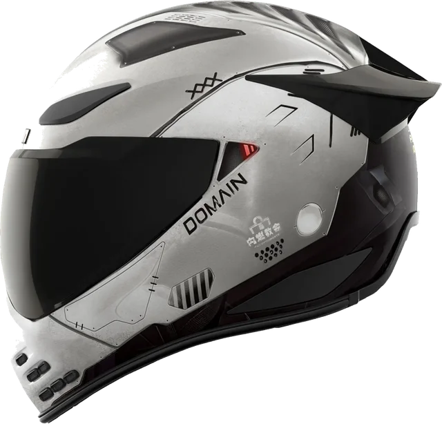 Icon Domain Future Proof Helmet CLOSEOUT, gray