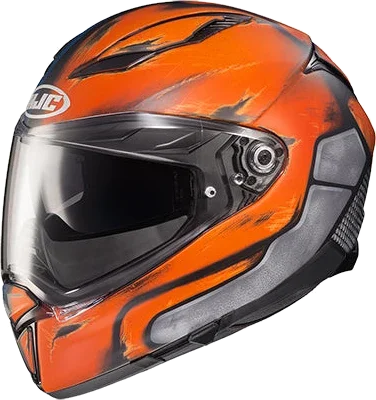 HJC F70 Full Face Helmet Deathstroke Graphic MC-27