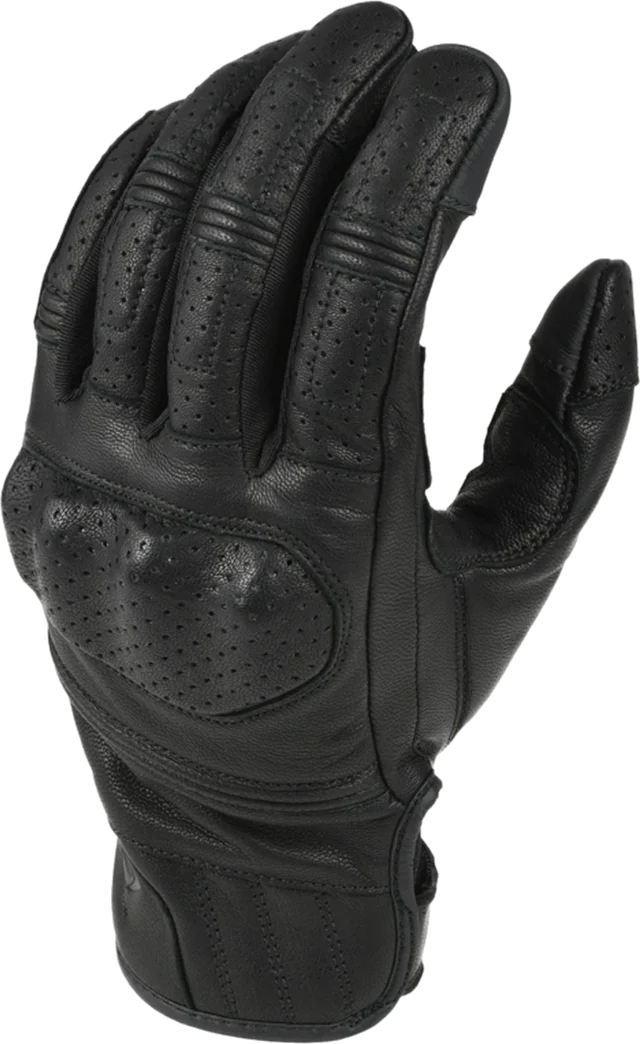 DIFI Gecko perforated Motorcycle Gloves, black