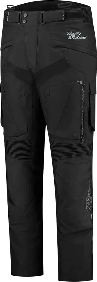Rusty stitches Cliff Regular Pants, Black
