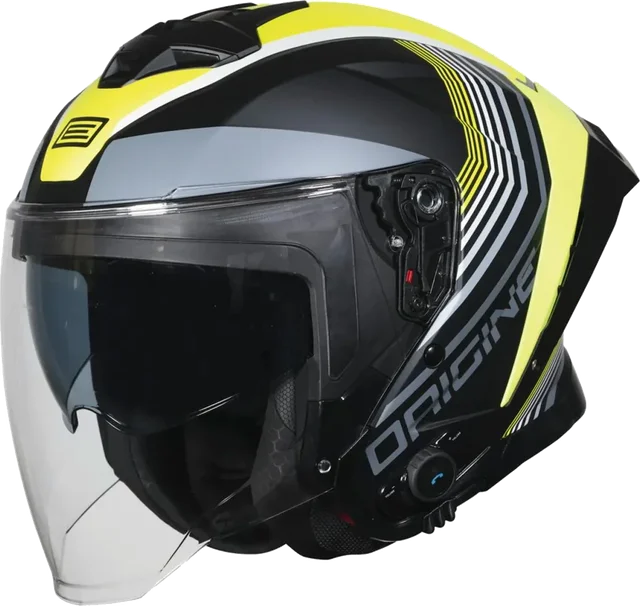 Origine Aprica + BT Helmet 2206 Shade Yellow/Black Matt