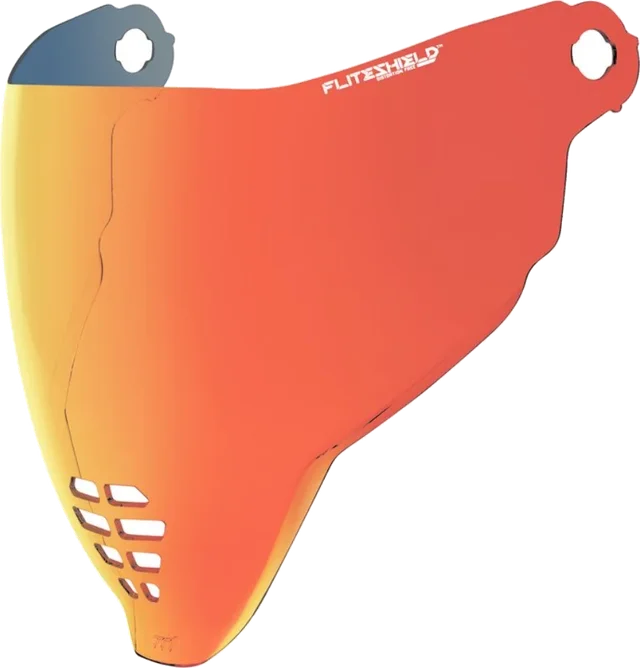 Icon Airflite Visor (ECE-22.06) - Sunset, Red
