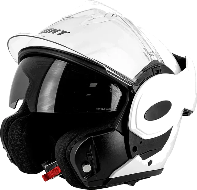 Eight Fliptech Modular Helmet, White